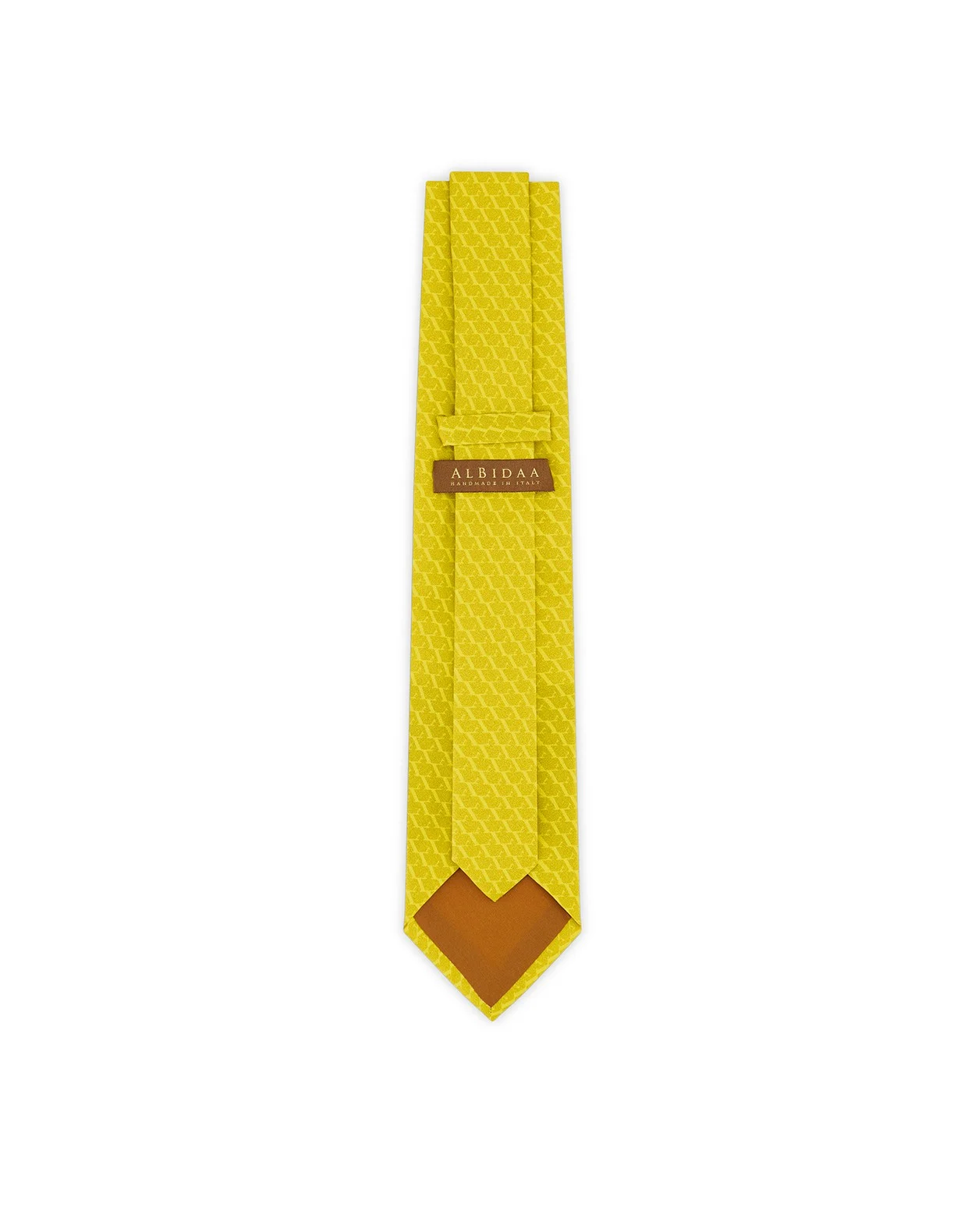 Gold & Yellow Pattern Necktie - Image 3