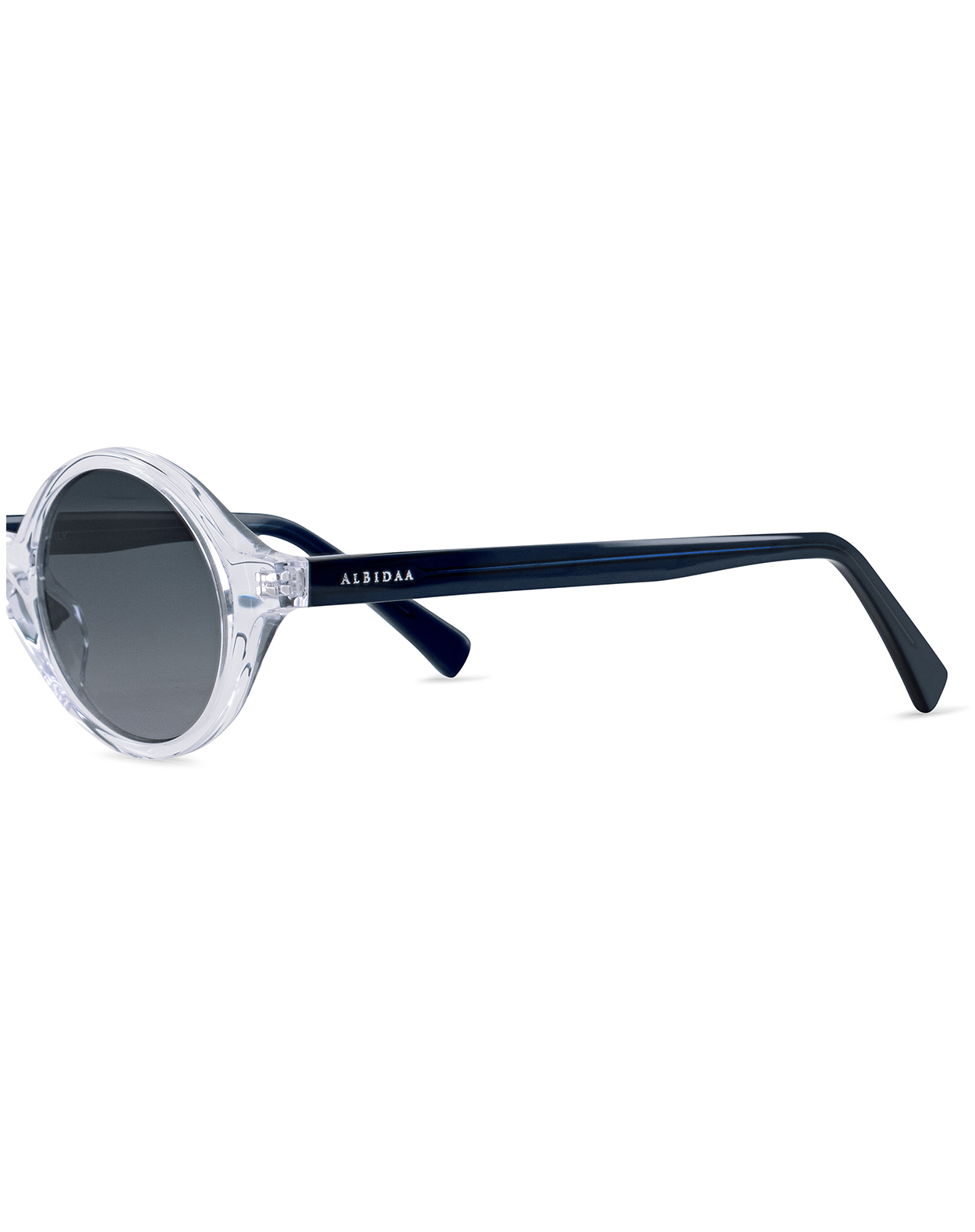 Round Sunglasses-Shiny Crystal - Image 3