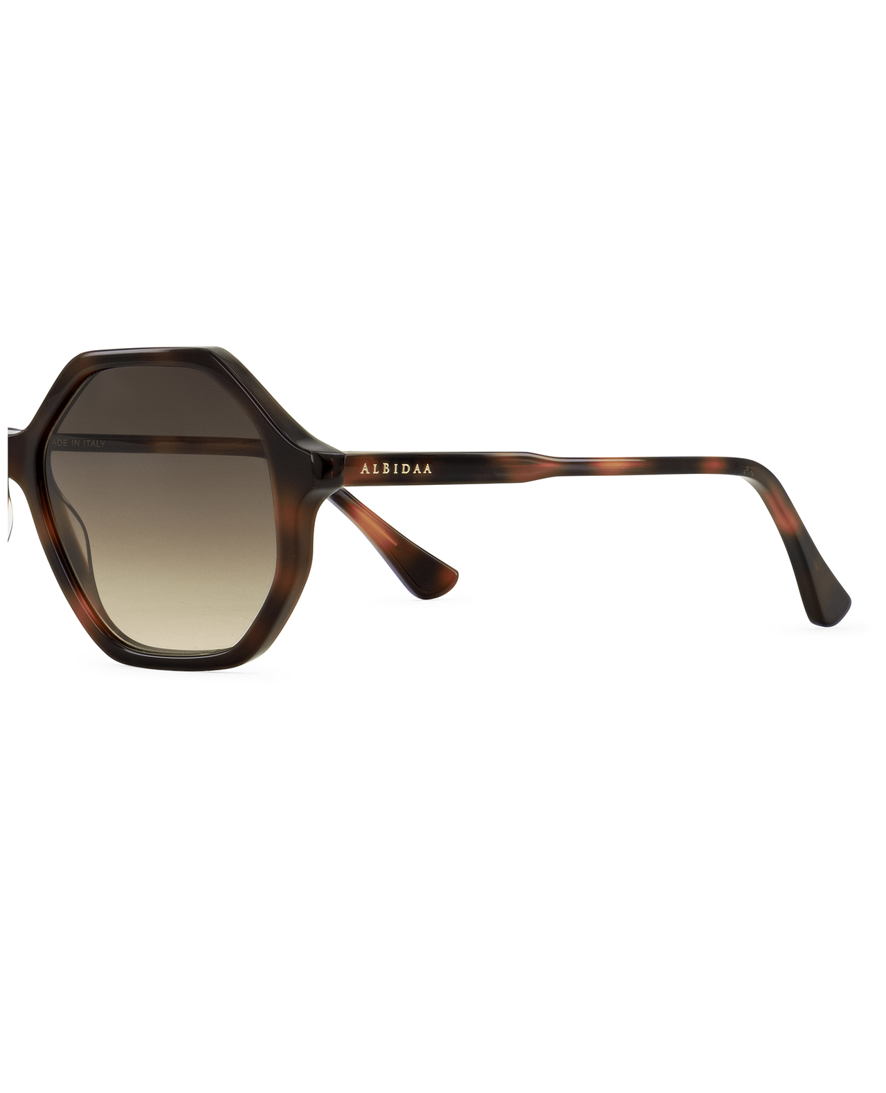 Luster – Hex Sunglasses-Shiny Havana Brown - Image 3